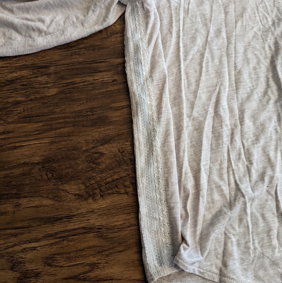 Victoria's Secret Neutral Pajama Top Button Down Modal Blend - Picture 11 of 11